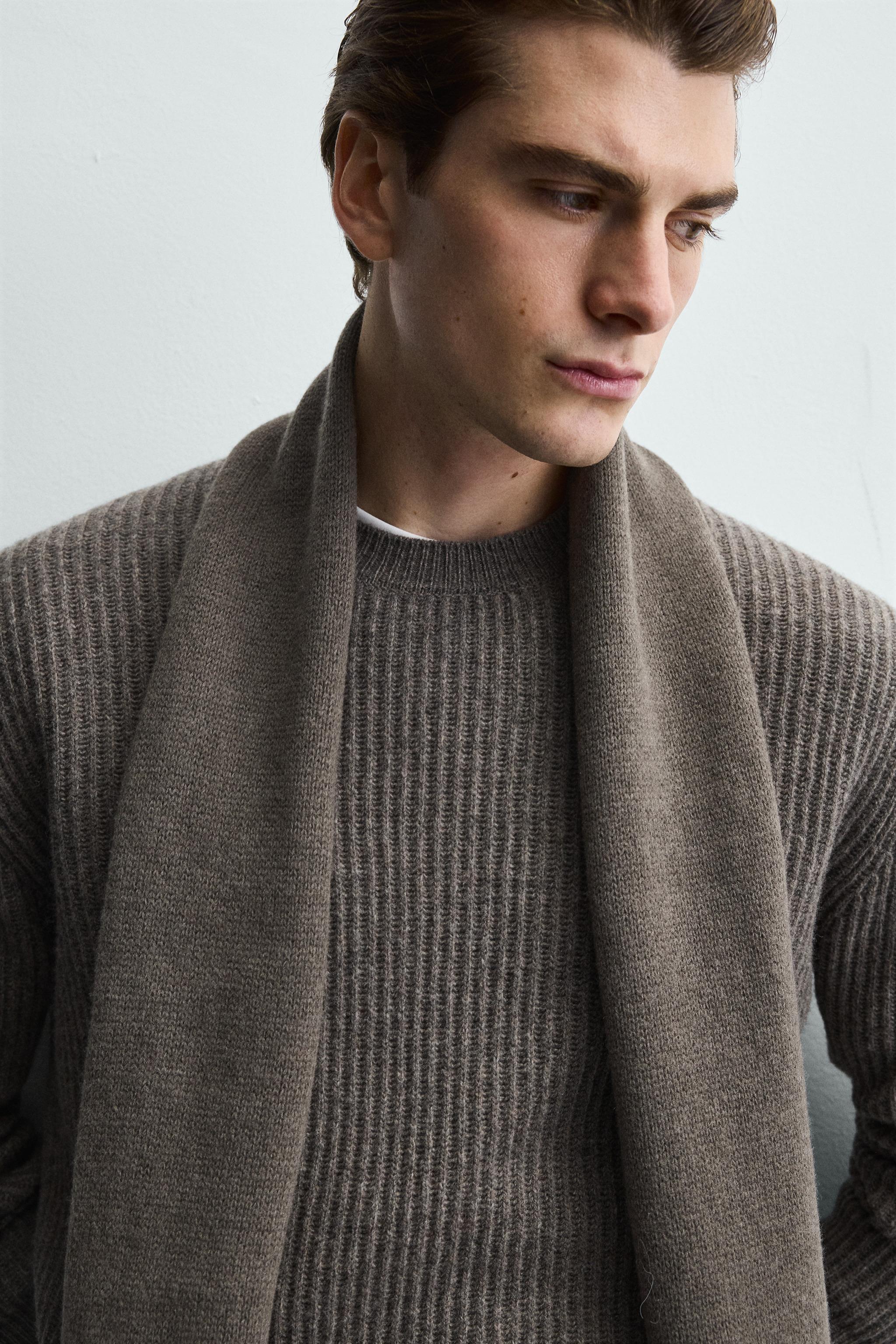 TEXTURED WOOL JUMPER